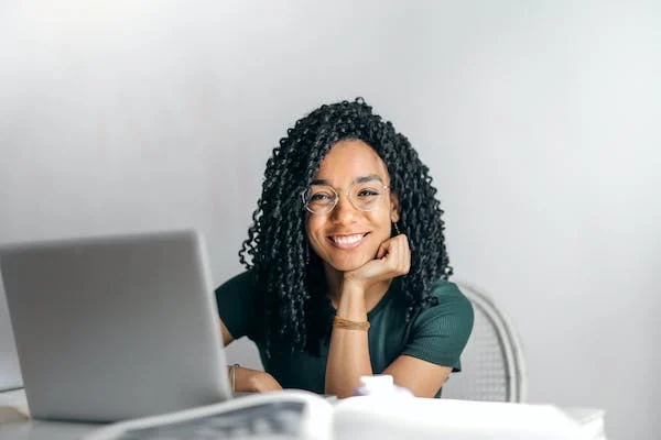 A young lady doctor prepare to take USMLE step 1